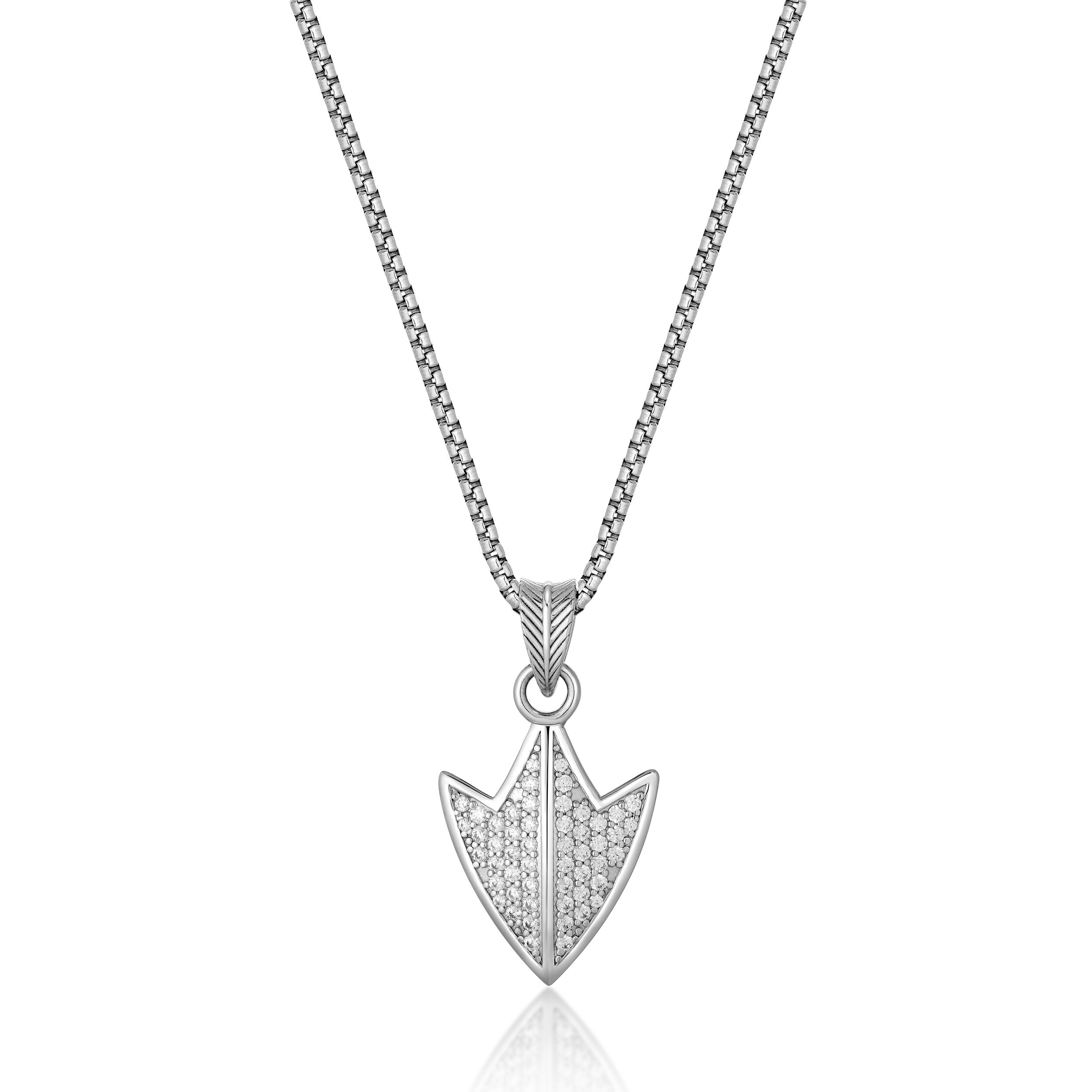 Sterling Silver Sheild Pendant