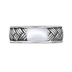 Sterling Silver Woven Band Ring