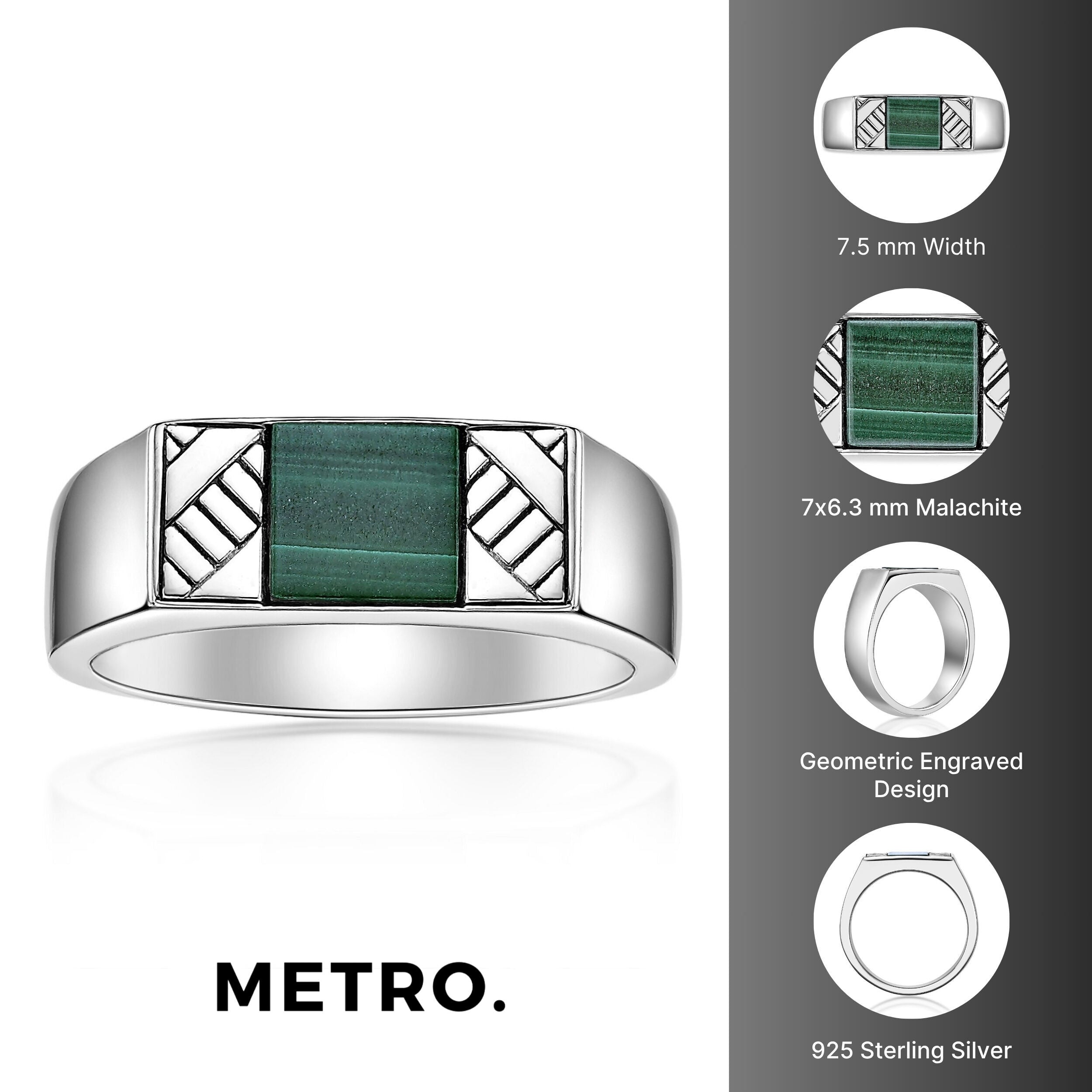 Sterling Silver Signet Ring