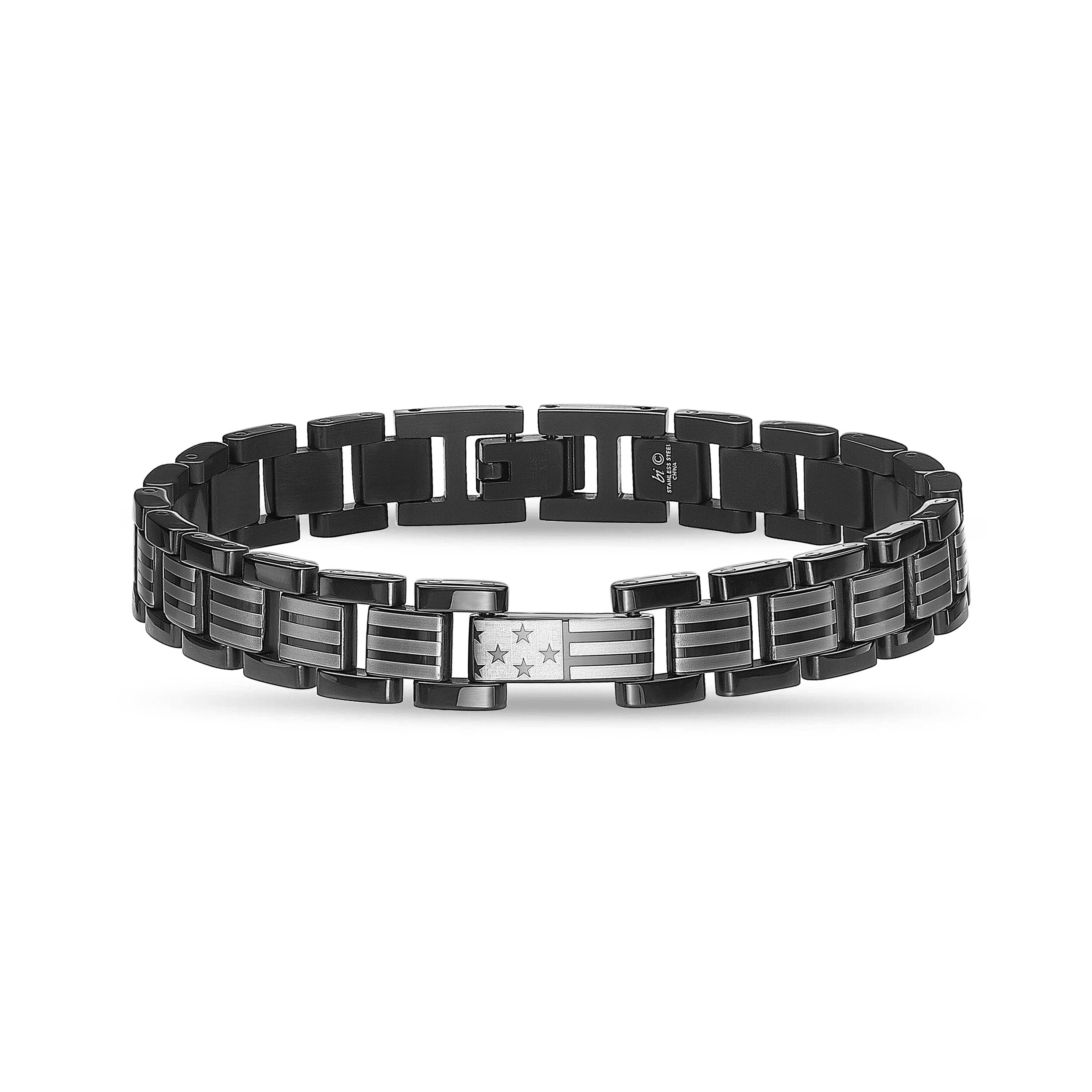 American Flag Link Bracelet