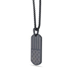 American Flag Dog Tag