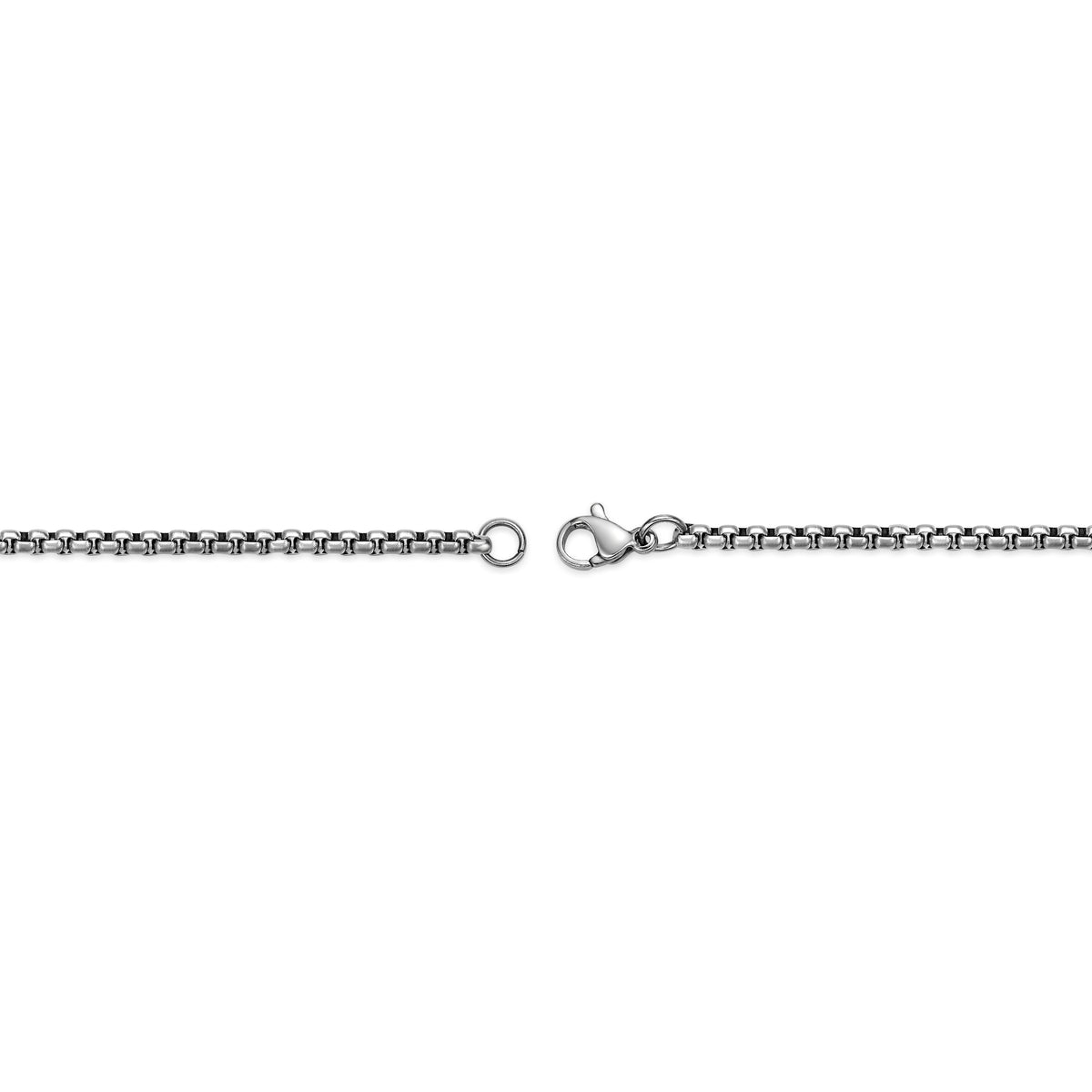 0.49 cttw Natural Diamond Cross Pendant in Sterling Silver, 24" 