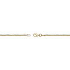Lion's Head Medalion Pendant with 0.018 cttw Black Diamond in Yellow Gold Plated Sterling Silver, 24"