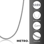 Thin Foxtail Chain Necklace