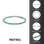 Green Agate Natural Stone Bracelet