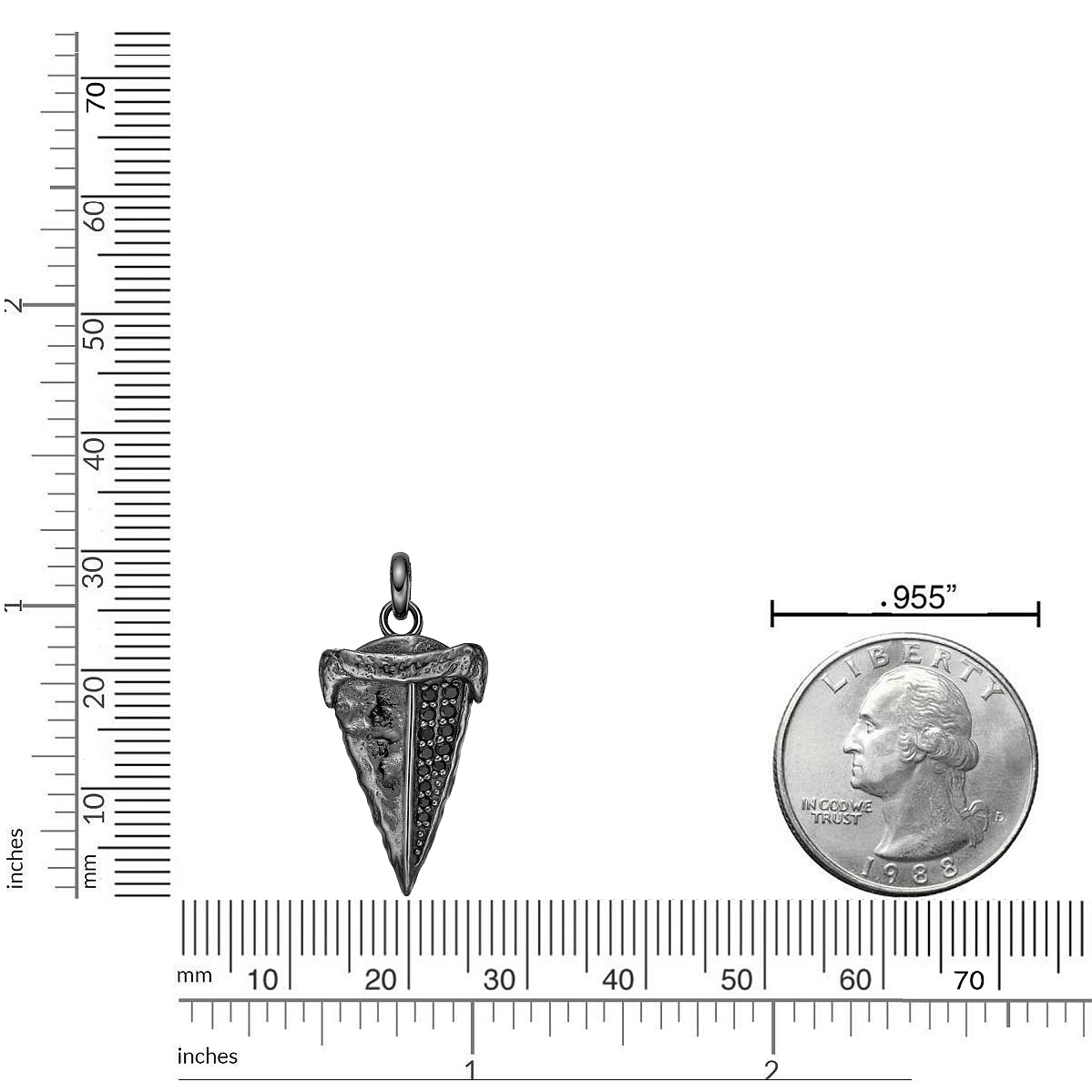 Sterling Silver Arrow Head Pendant