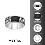Sterling Silver Woven Band Ring