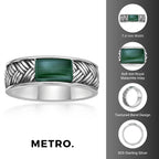 Sterling Silver Woven Band Ring