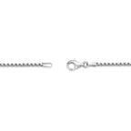 Black Onyx Dog Tag Pendant with 0.25 Natural Diamond cttw in Sterling Silver, 24"