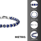 Lapis Lazuli Natural Stone Stretch Bracelet