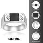 Sterling Silver Signet Ring