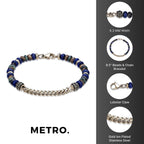 Precious Gemstone Stretch Bracelet