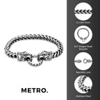 Dragon's Head Foxtail Bracelet