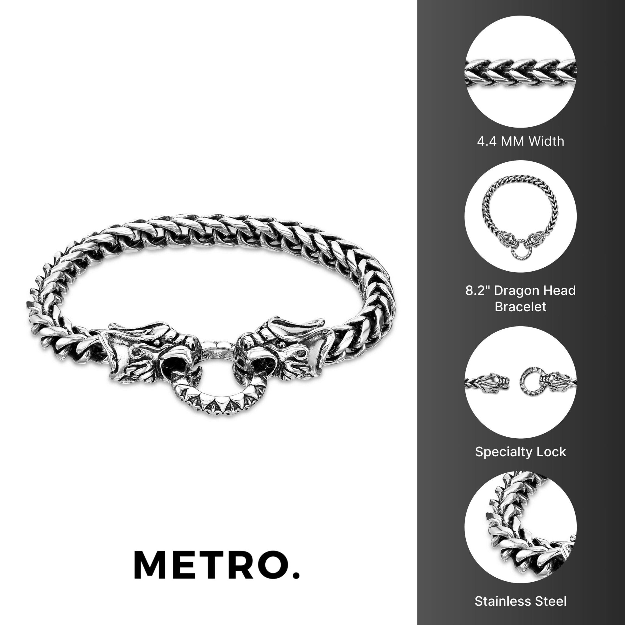 Dragon's Head Foxtail Bracelet
