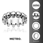 Sterling Silver Skull Ring