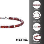 Red Agate Natural Stone Bracelet