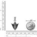 Sterling Silver Sheild Pendant