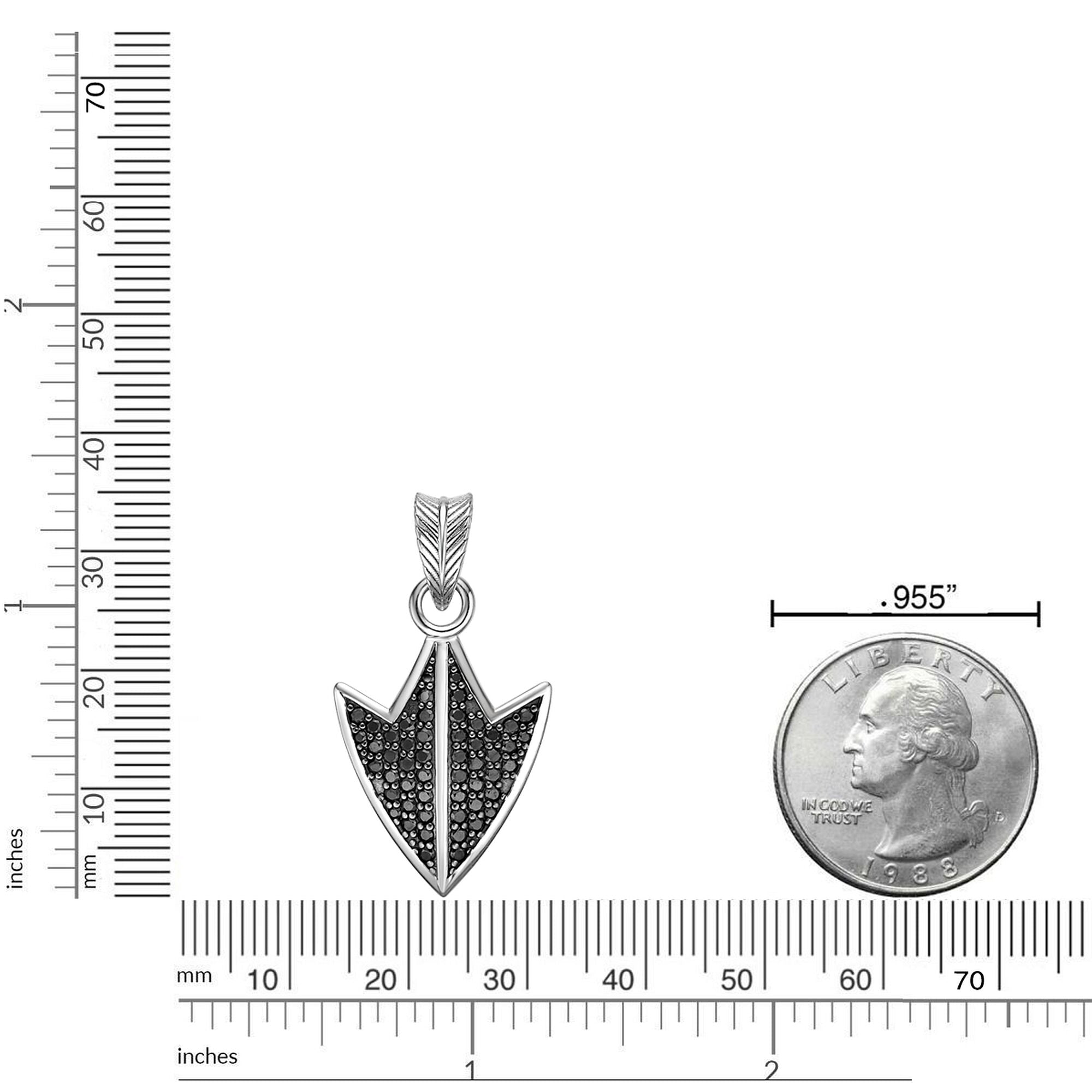 Sterling Silver Sheild Pendant