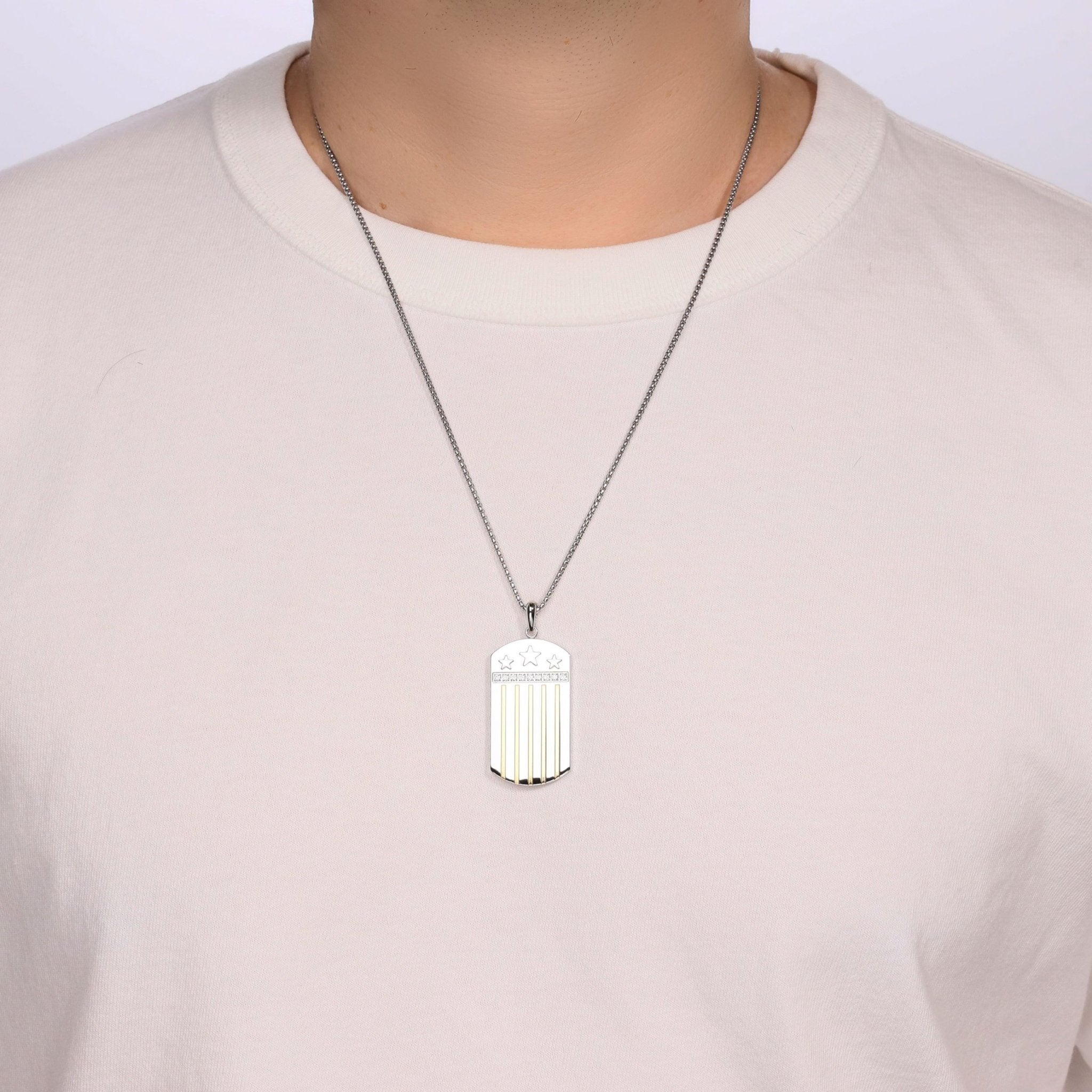 Patriotic Dog Tag