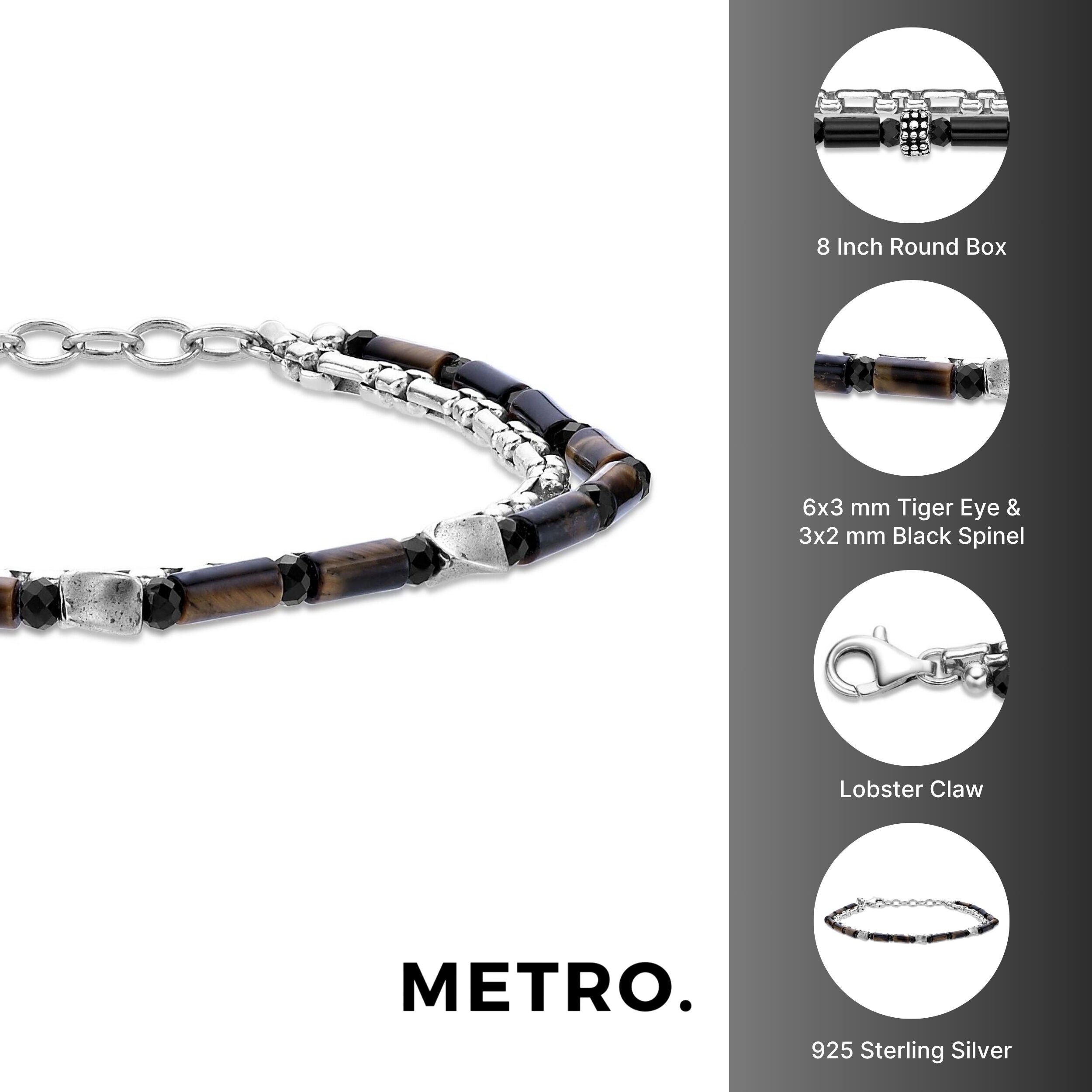 Sterling Silver Bead Chain Bracelet