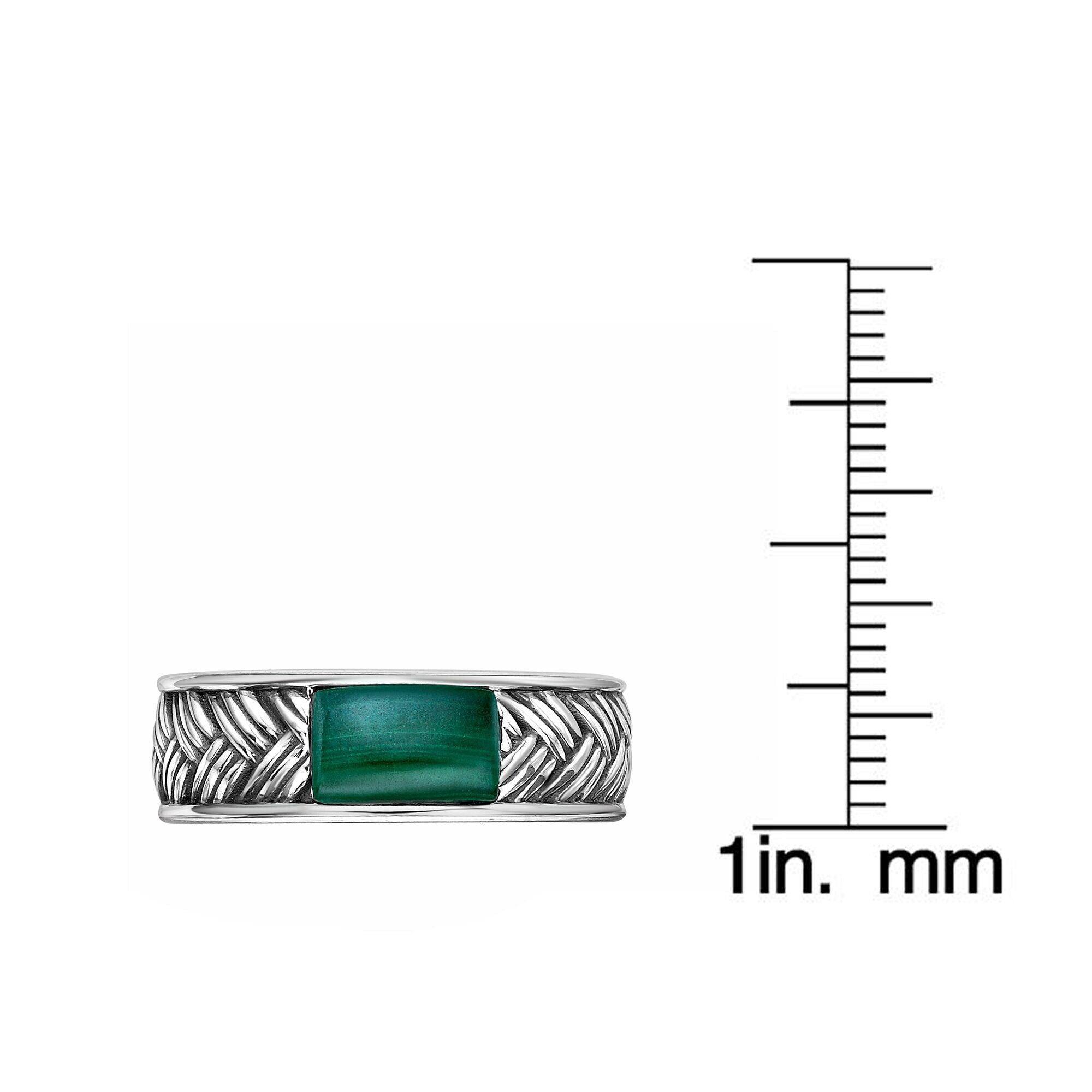 Sterling Silver Woven Band Ring