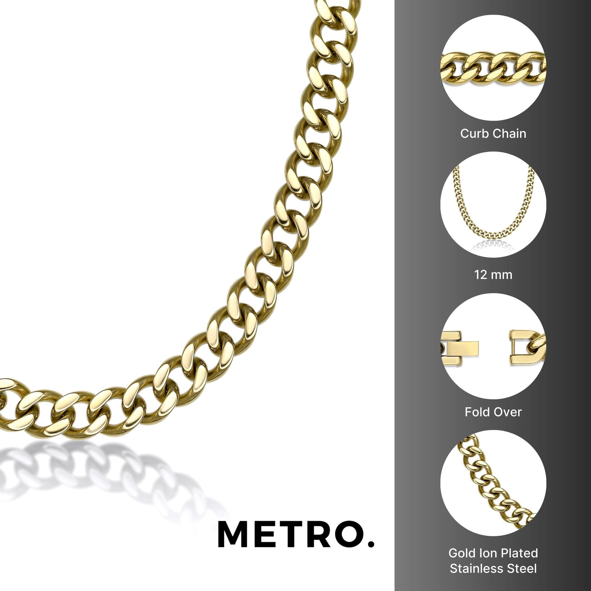 Thick Curb Chain Necklace