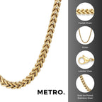Thick Foxtail Chain Necklace