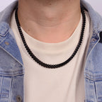 Thick Foxtail Chain Necklace