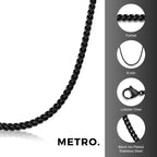 Thick Foxtail Chain Necklace