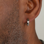 Cubic Zirconia Hoop Earrings
