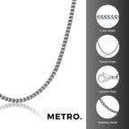 Thin Foxtail Chain Necklace