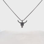 Sterling Silver Ram's Head Pendant