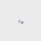 Hexagon Cubic Zirconia Stud Earrings