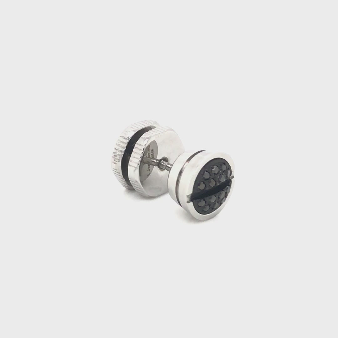 Round Diamond Stud Earrings