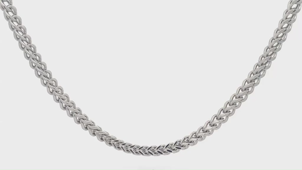 Thin Chain in Steel High Polish Stainless Steel