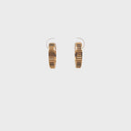 Textured Hoop Earrings