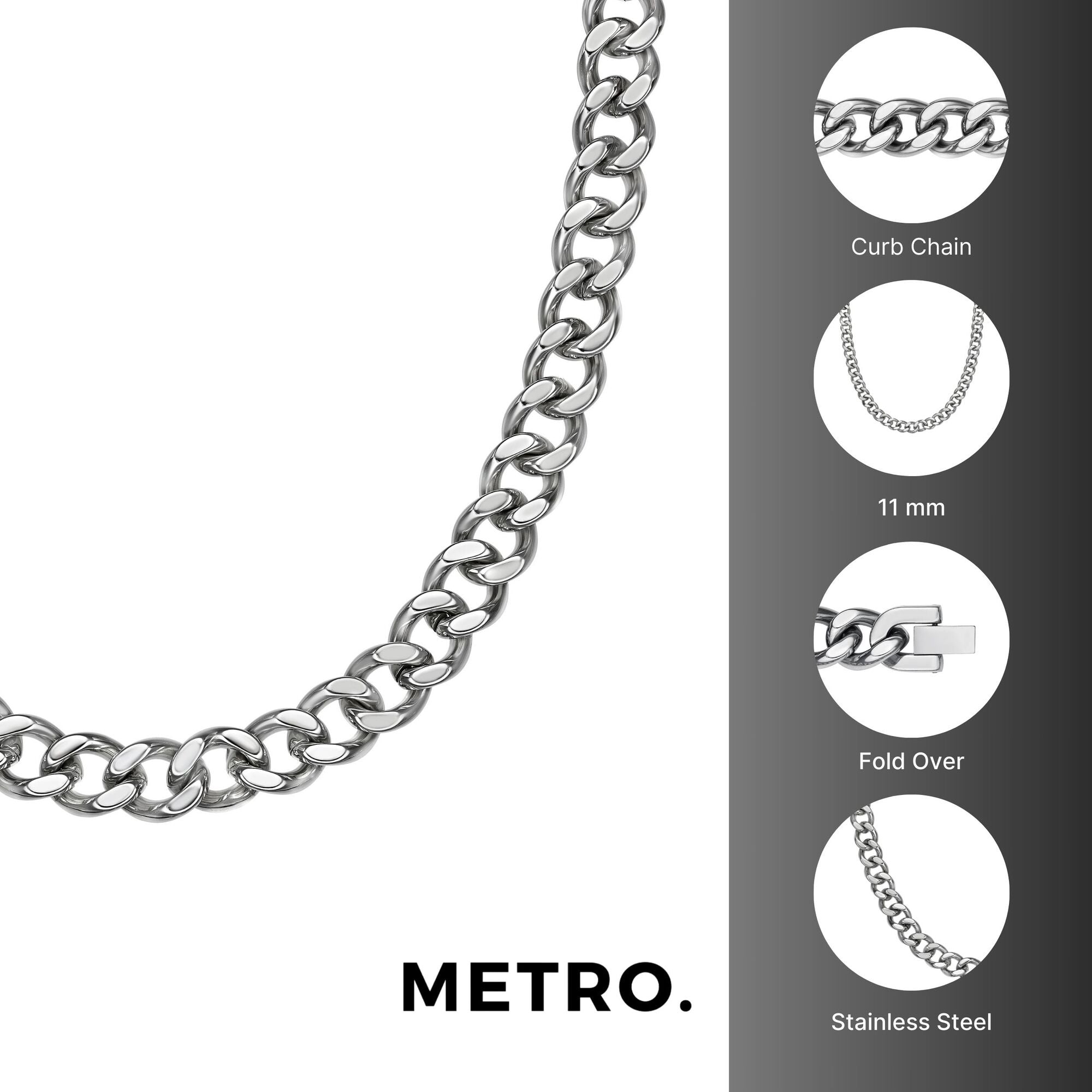 Thick Curb Chain Necklace