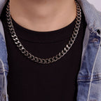 Thick Curb Chain Necklace