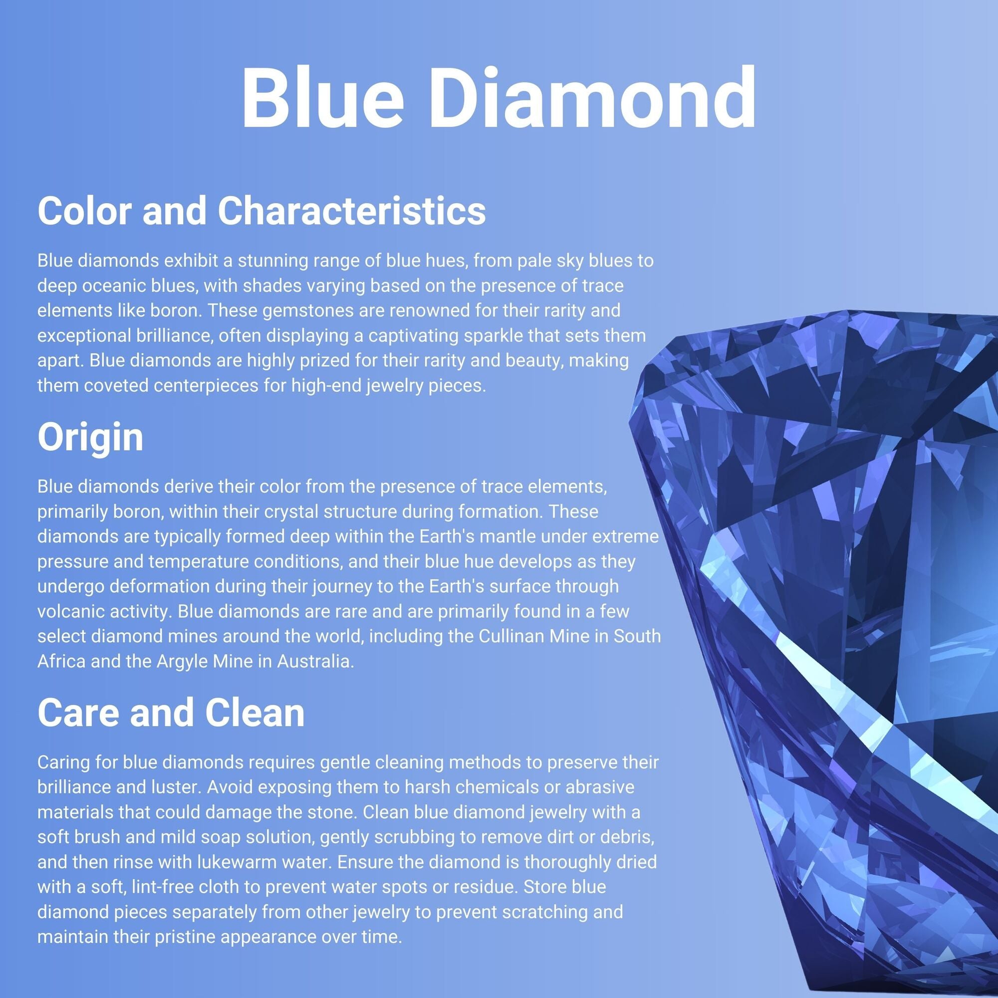 Blue Diamond Cross