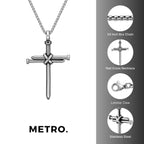 Nail Cross Pendant