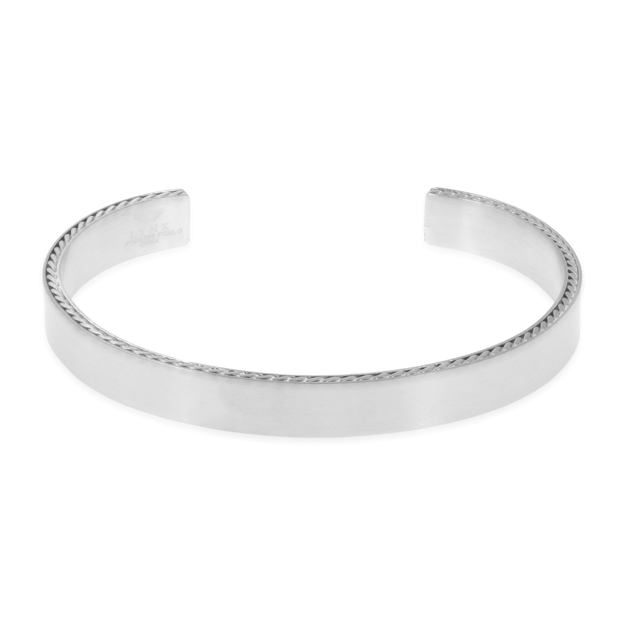 Men's Stainless Steel Smooth Bangle Bracelet | Metro Jewelry