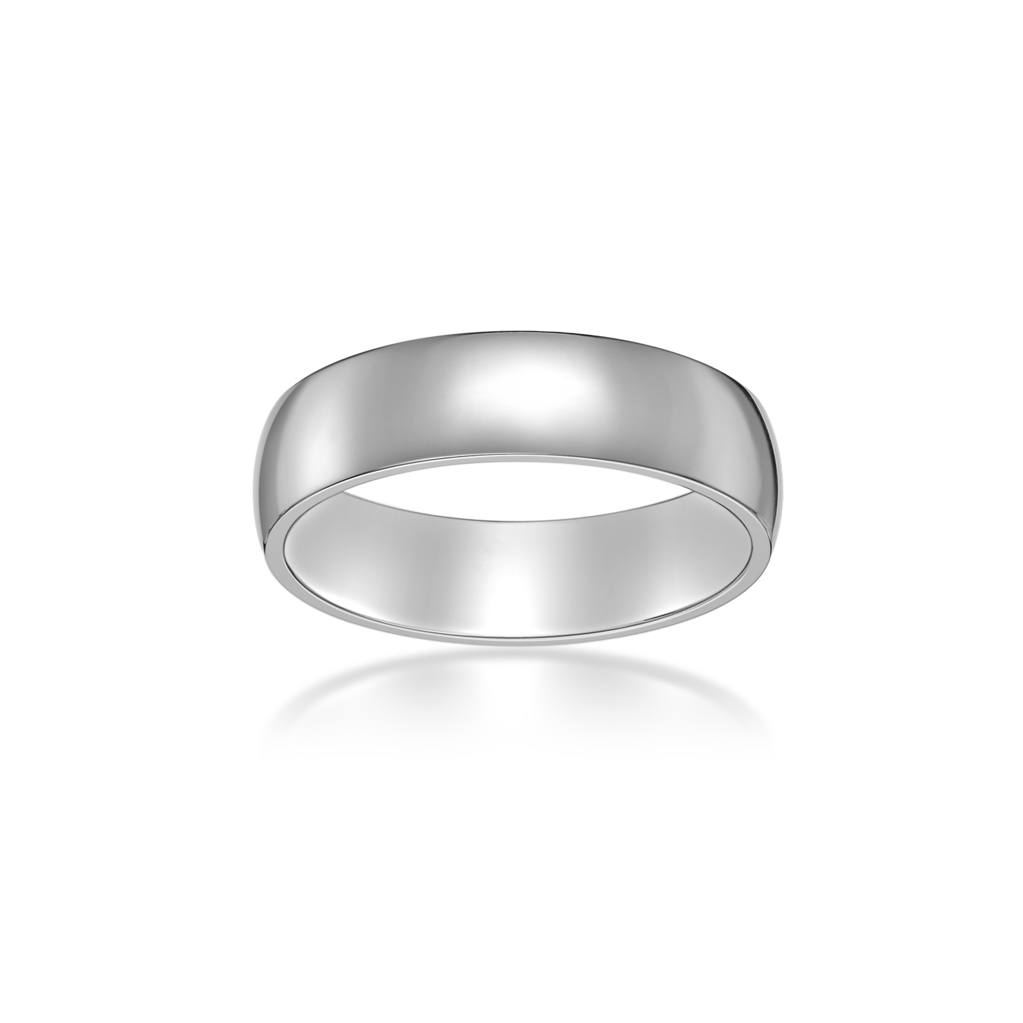 Men's Stainless Steel Ring - 6MM         | Metro Jewelry