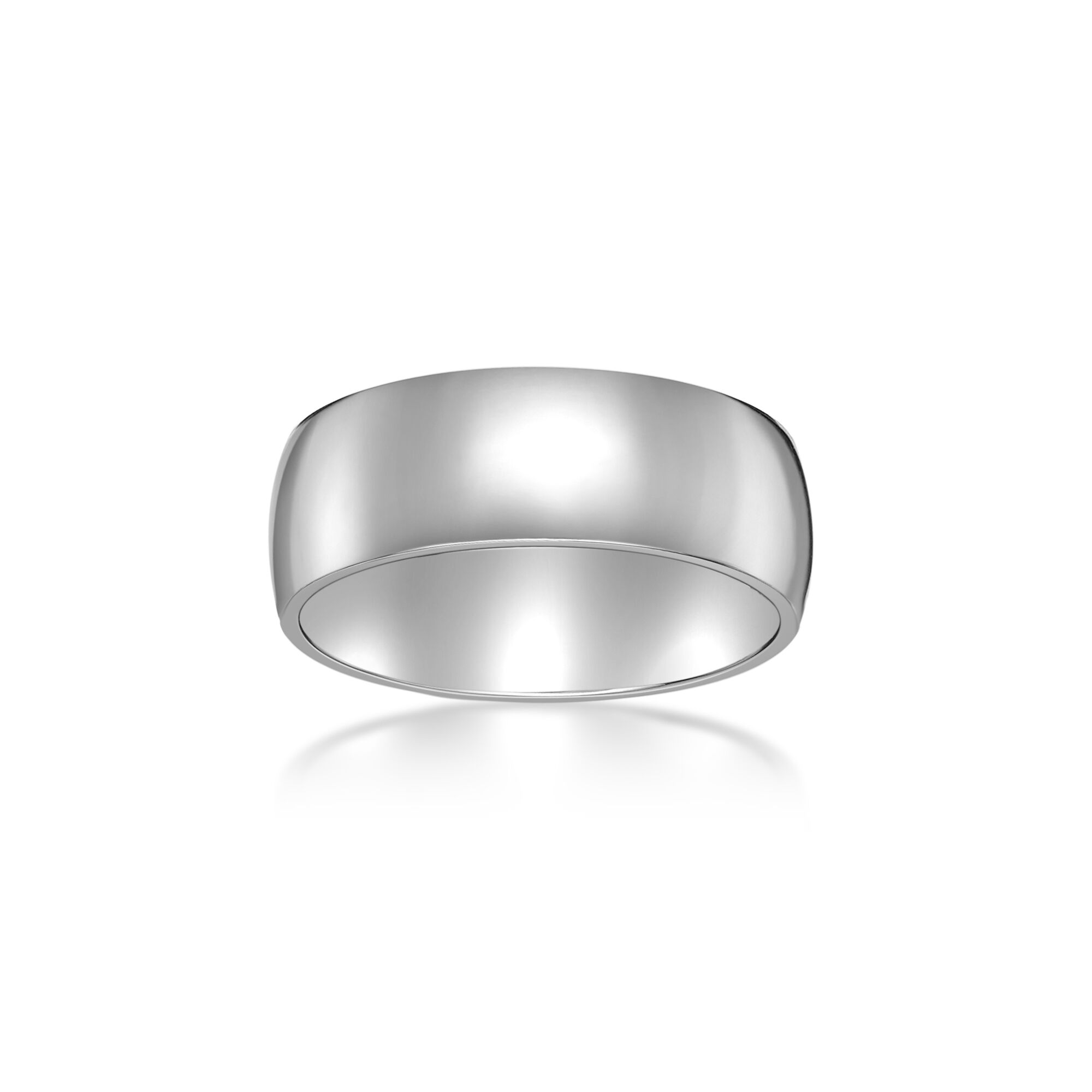 Men's Stainless Steel Ring - 8MM         | Metro Jewelry