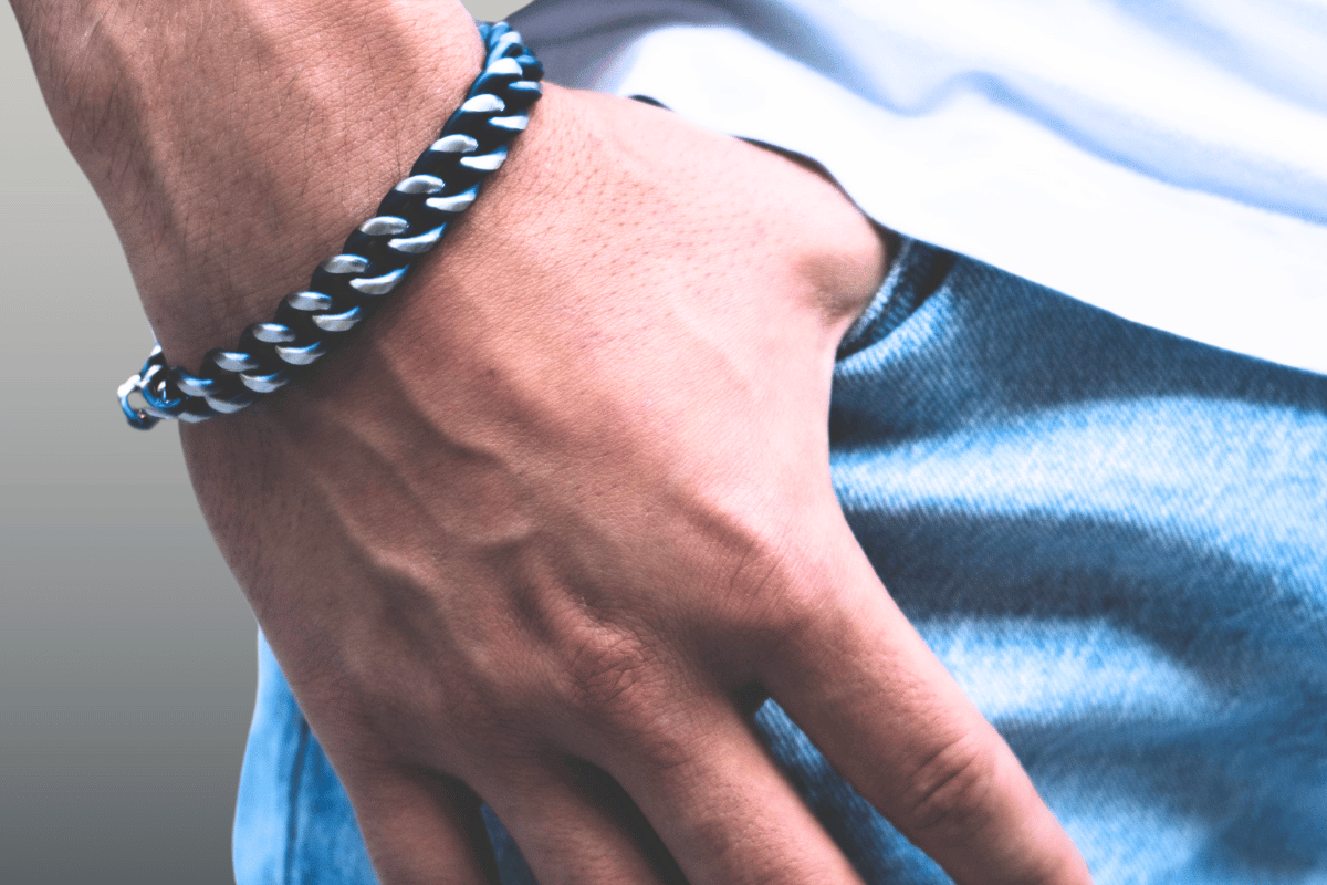 Chain Bracelet Metro Jewelry Men's Stainless Steel (1)